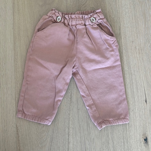 Zara Other - Zara Baby 18/24 Month Mauve Culotte Pants